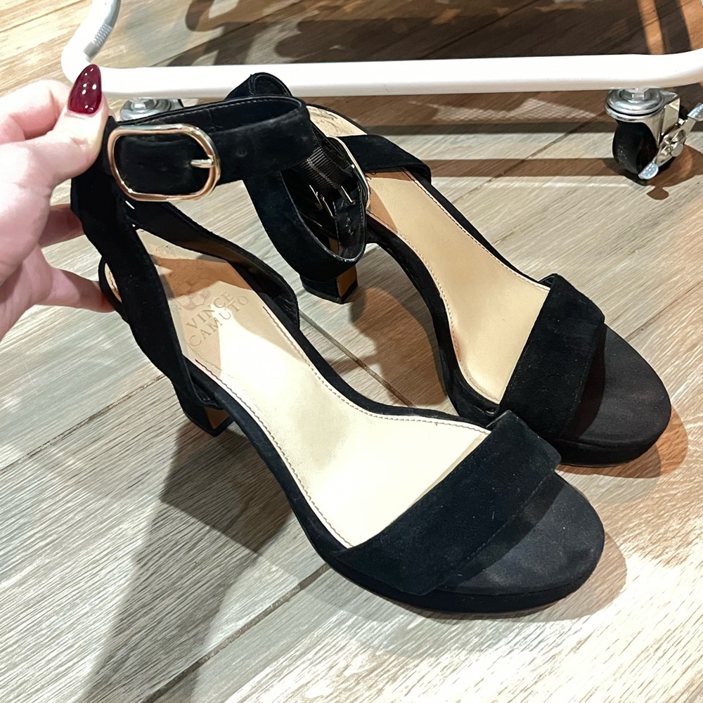 Vince Camuto Suede Heels